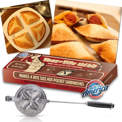 Tid Bit Handheld Sandwich Maker, Portable Sandwich Grill & Panini Press by Toas-Tite