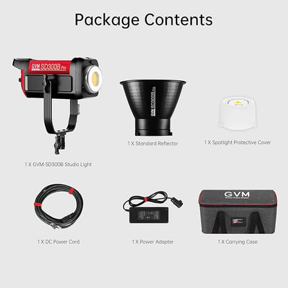 GVM Photography Lighting 300W Bi-Color Studio Lights - Image 9
