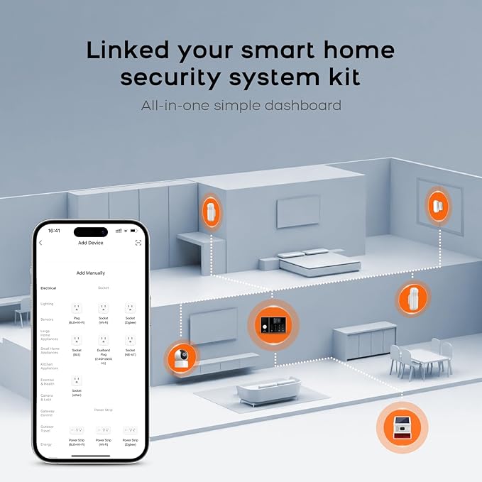 LWOHSI Alarm System for Home Security, Wireless Home Security Systems - Image 3