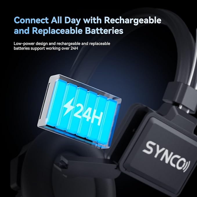 SYNCO XTalk Pro5 XPro X5 2.4GHz Wireless Headset Communication System Random - Image 4