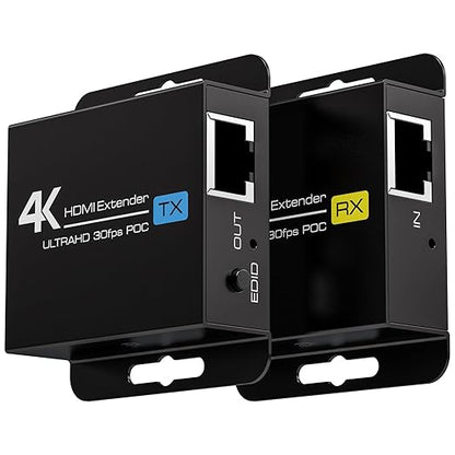PVBCTCSID 4K HDMI Extender Over CAT6/7 4K30Hz Upto 131ft/40m 1080P Upto by PVBCTCSID