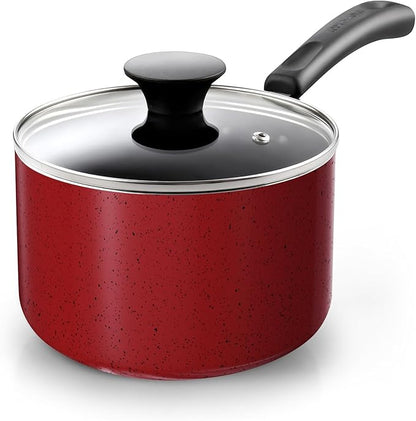 Cook N Home Non Stick Sauce Pan, 2 Quarts Saucepan by CookNHome