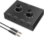 4-Way 3.5mm Stereo Audio Switcher by YDF