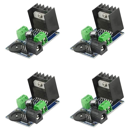 WMYCONGCONG 4 PCS TDA7297 Audio Amplifier Board Module DC 6-18V 15W+15W by WMYCONGCONG