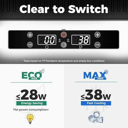 Setpower PT30 12V Refrigerator Dual Zone 32 Quart Car Refrigerator 12V Portable - Image 5