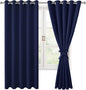 Hiasan Blackout Curtains for Bedroom, 60 x 63 Inches Length by Hiasan