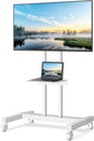 TVON Upgraded Mobile TV Stand on Wheels by TVONFurniture