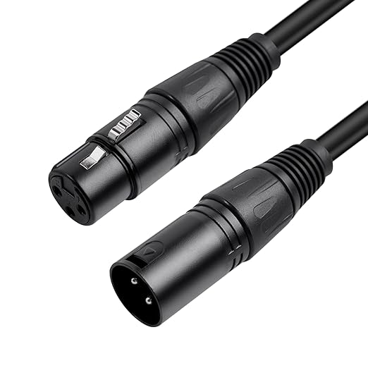5 Pack XLR Splitter Cable, 1 Female to 2 Male, 1.5FT Stereo Mic to L&R Audio - Image 7