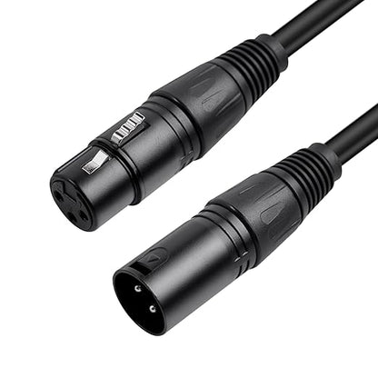 5 Pack XLR Splitter Cable, 1 Female to 2 Male, 1.5FT Stereo Mic to L&R Audio - Image 7