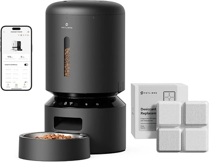 PETLIBRO Automatic Cat Feeder, 5G WiFi Automatic Dog Feeder by PETLIBRO