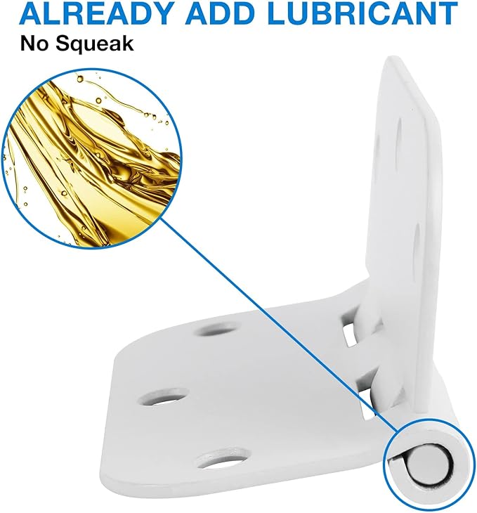 12 Pack Interior 3.5" Door Hinges - Image 2