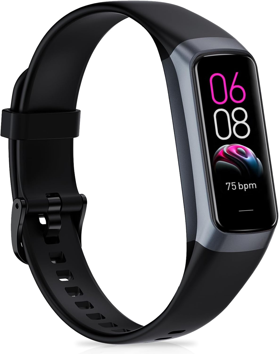 fitness tracker with 24/7heart rate, blood pressure, sleep, main product view