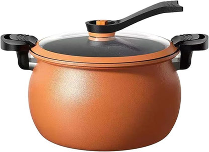 non-stick pressure cooker, by Unknown