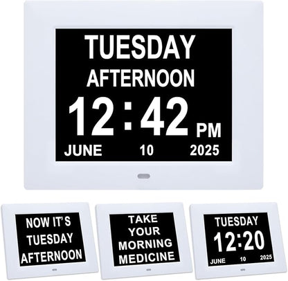 Jaihonda Dementia Clocks for Seniors Large Display Digital Clock by Jaihonda