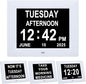 Jaihonda Dementia Clocks for Seniors Large Display Digital Clock by Jaihonda