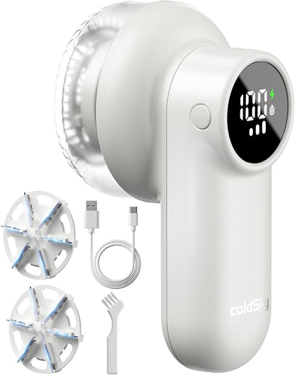 coldSky Rechargeable Fabric Shaver, Lint Shaver by Fabricshaver