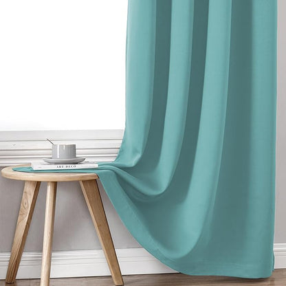 ChrisDowa 100% Blackout Curtains 63 inch Long - Image 7