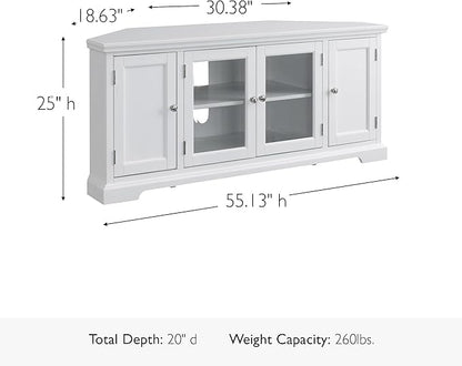 Leick Home Mateo Corner TV Stand, - Image 3