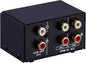 summina RCA Switch Audio Switcher RCA 2 in 1 Out / 1 in 2 Out A/B Switch Stereo by summina