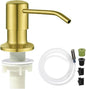 Soap Dispenser for Kitchen Dish Sink Built in Soap Dispenser Pump Gold by Unknown