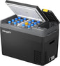 BougeRV 12 Volt Refrigerator, CRPRO 30 Quart 12V Car Fridge, Portable Freezer by BougeRV