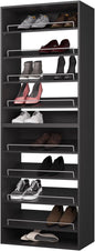 ROOMTEC Modular Closet System, 19.5" Shoe Shelf Closet Tower Wall-Mounted by ROOMTEC