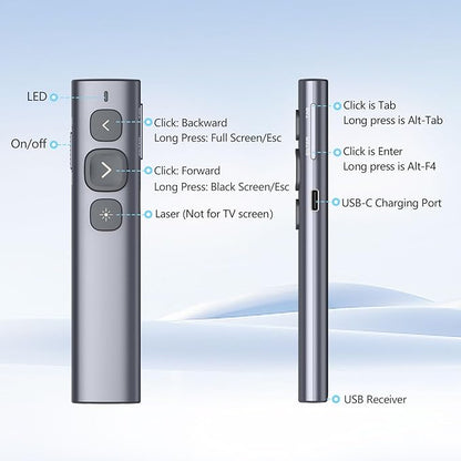 Norwii N95 Presentation Clicker, PowerPoint Clicker - Image 9