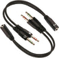 ZJKJHJY 3.5mm Audio Y Splitter Cable, Headphone and Microphone Adapter by ZJKJHJY