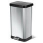 Glad Stainless Steel Step Trash Can by GladTrashFoodStorage