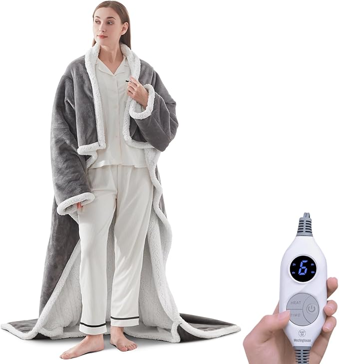 Westinghouse Electric Snuggle Throw Blankets by Westinghouse