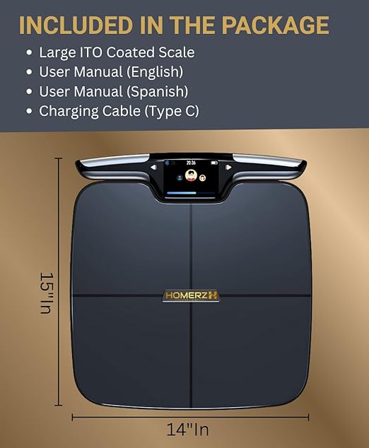 Homerz Body Fat Scale – Smart Scale - Image 9