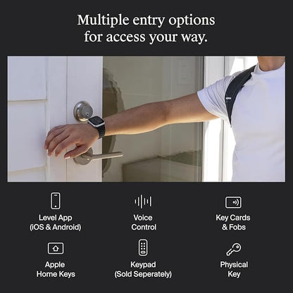 Level Lock+ WiFi Deadbolt Smart Lock - Image 6