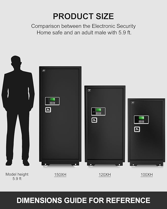 【US STOCK】TIGERKING 11.5 Cubic Feet Extra Large Heavy Duty Safe Box, Home Safe - Image 8