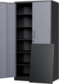 Yizosh Metal Storage Cabinet by Yizosh