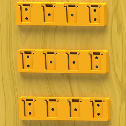 Battery Rack Compatible with DeWalt 20V Battery Holder, Mount 4 Slot Bulk - Image 6