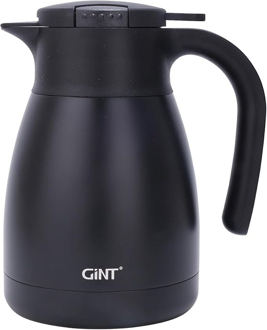GiNT 1L / 34Oz Thermal Coffee Carafe, Insulated Stainless Steel Coffee Carafes by WelcometoGiNT