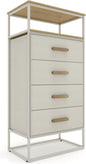 tinge Zana Premium Fabric Dresser by Tinge