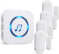 Sanjie Door Chime, Wireless Door Chimes When Door Opens Entry Alarm by SANJIEGuardSecurity