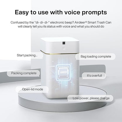 Airdeer Automatic Trash Can, 4 Gallon Self Sealing and Self-Changing Smart - Image 5