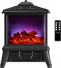 18-inch Freestanding Electric Fireplace, Equipped by SheerAIRE