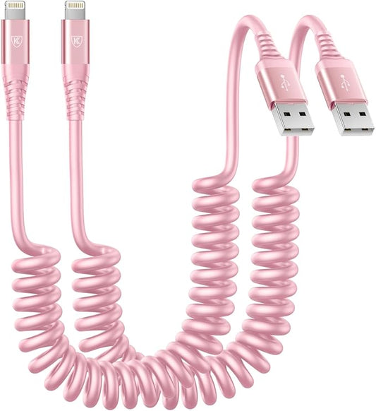 iPhone Charger Cable for Car 3FT by KIYODA