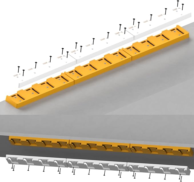 Battery Rack Compatible with DeWalt 20V Battery Holder, Mount 4 Slot Bulk - Image 5