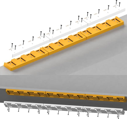 Battery Rack Compatible with DeWalt 20V Battery Holder, Mount 4 Slot Bulk - Image 5
