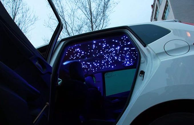 AZIMOM 6W Bluetooth Music Control RGB LED Fiber Optic Lights Star Ceiling Light - Image 7