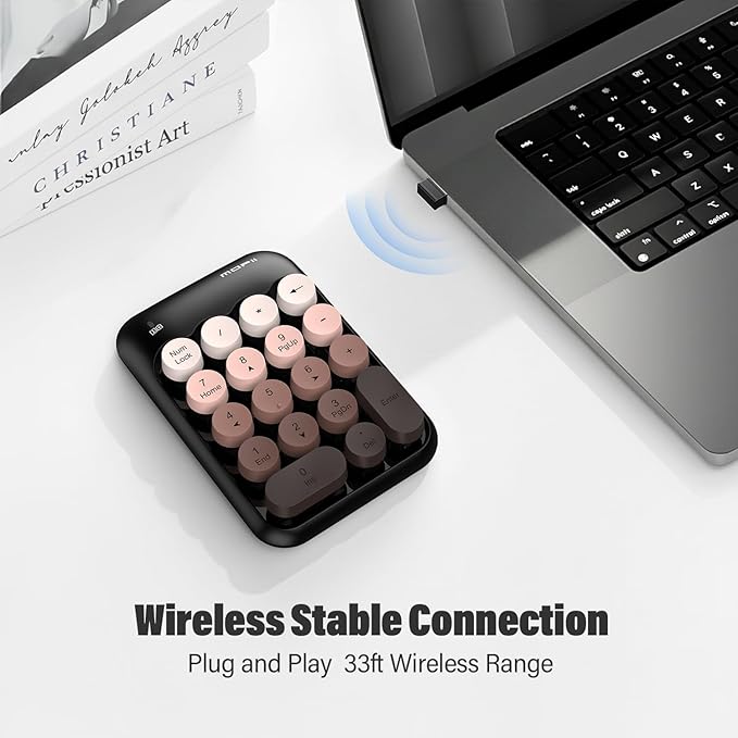 MOFII Cute Colorful Wireless Number Pad - Image 2