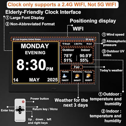 FEYBYLA 2025 New Digital Clock - Image 2