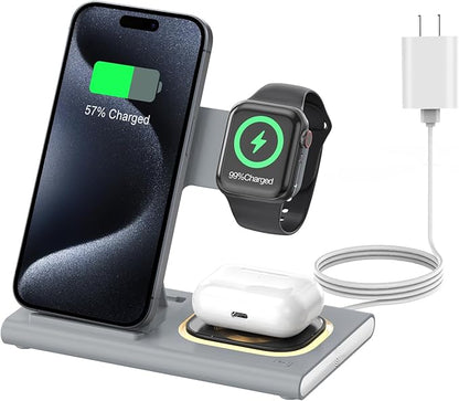 3 in 1 Charging Station for iPhone 17 by Aresh