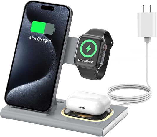 3 in 1 Charging Station for iPhone 17 by Aresh