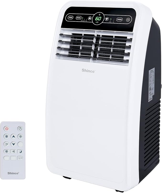 Shinco 8, 000 BTU Portable Air Conditioner, AC Unit by ShincoAirConditionerDehumidifier