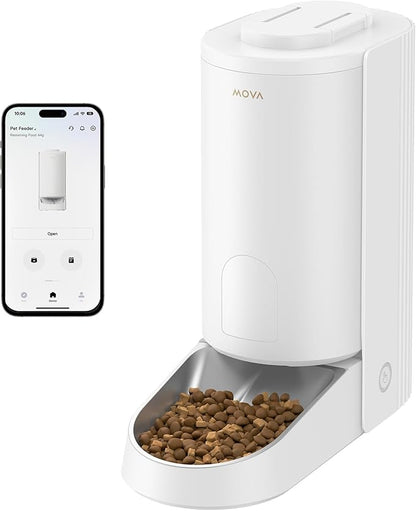 MOVA PF10 Pro Automatic Cat Feeder, 3.4L Cat Food Dispenser by MOVA